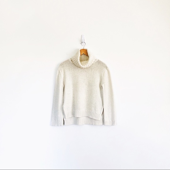 Madewell Flecked Turtleneck Sweater - Picture 2 of 10